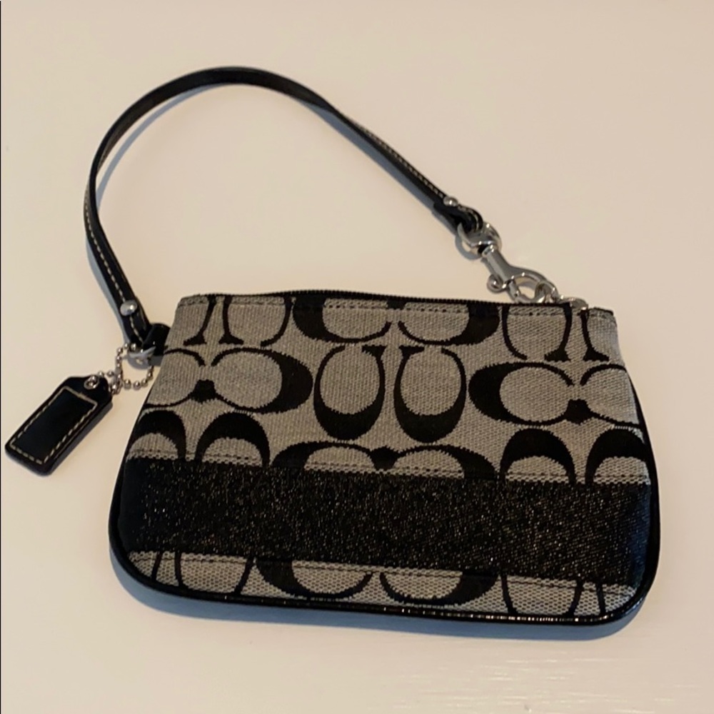 Coach wristlet coin purse